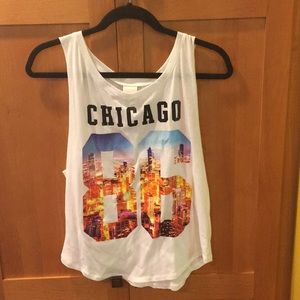 Victorias Secret PINK Chicago Tank Top Size XSmall
